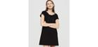 Loft Lou & Grey Rebound Terry Lace Up Dress