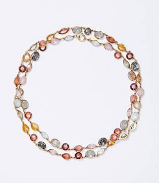 Loft Long Stone Necklace