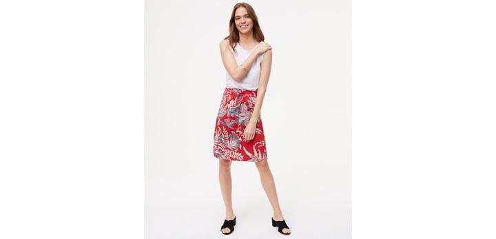 Loft Iris Drawstring Skirt