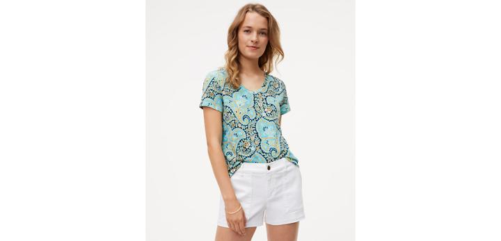 Loft Sea Garden Vintage Soft Tee