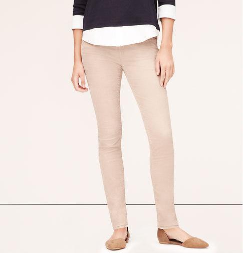 LOFT Tall Modern Skinny Corduroy Pants, Subtle Tan