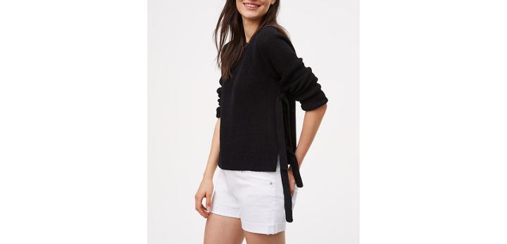 Loft Side Tie Sweater