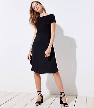 Loft Modern Mixed Media Dress