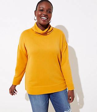 Loft Plus Funnel Neck Sweatshirt