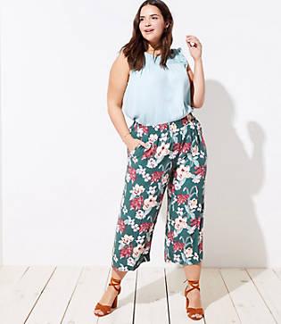 Loft Plus Tropical Fluid Pants