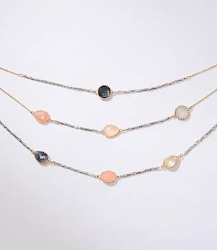 Loft Layered Station Necklace