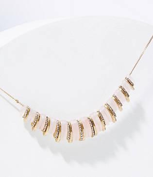 Loft Crystal Stone Necklace