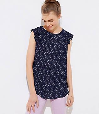 Loft Petaled Flutter Shell