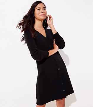 Loft Cardigan Sweater Dress