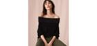 Loft Lou & Grey Chenille Off The Shoulder Sweater