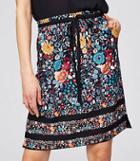 Loft Flowerbed Pocket Drawstring Skirt