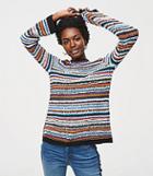 Loft Rainbow Stitch Sweater
