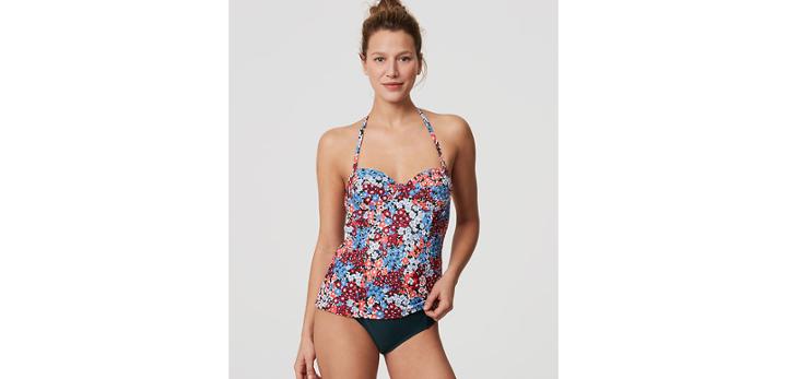 Loft Beach Sun Garden Tankini Top