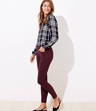 Loft 5 Pocket Sateen Leggings