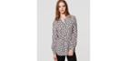 Loft Sketched Bloom Bib Shirt