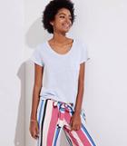 Loft Heathered Vintage Soft Pocket Tee
