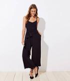 Loft Fluid Wrap Wide Leg Jumpsuit