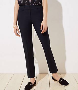 Loft High Waist Riviera Pants In Curvy Fit