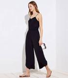 Loft Beach Lace Trim Jumpsuit