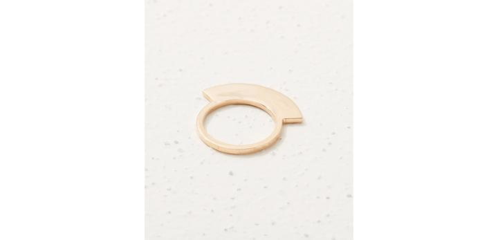 Loft Izaskun Zabala Stackable Arc Ring