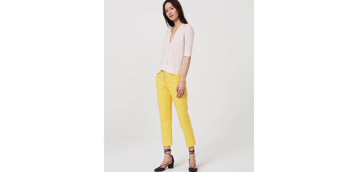 Loft Riviera Pants In Marisa Fit