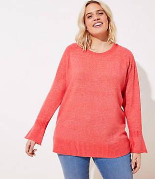 Loft Plus Flare Cuff Sweater