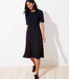 Loft Ribbed Midi Dress