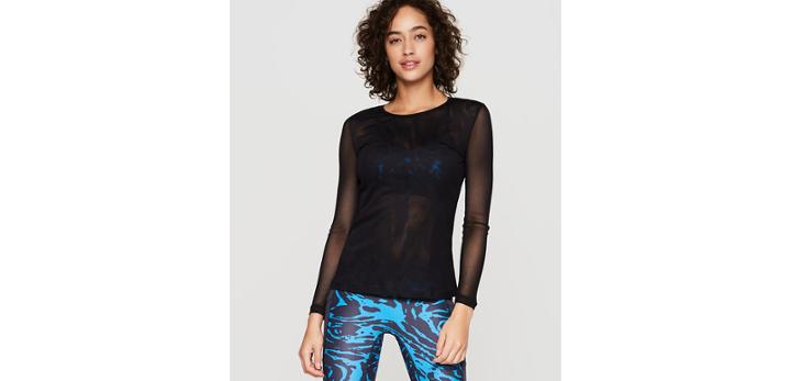 Loft Prismsport X Lou & Grey Mesh Shirt