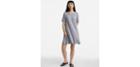 Loft Lou & Grey Stripe Seamed Signaturesoft Tee Dress