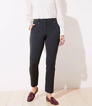 Loft Slim Pants In Custom Stretch In Curvy Fit