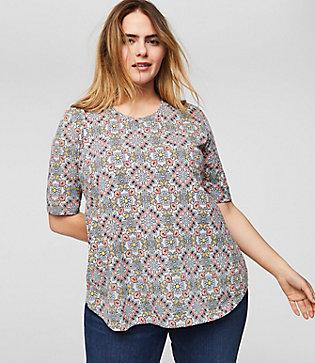 Loft Plus Medallion Vintage Soft Tee