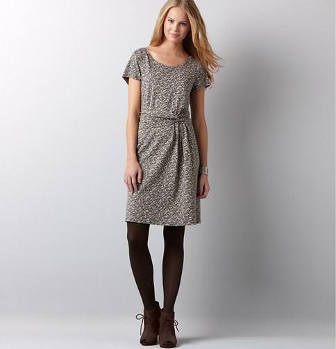 Loft Petite Printed T-shirt Dress