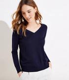 Loft Double V Sweater