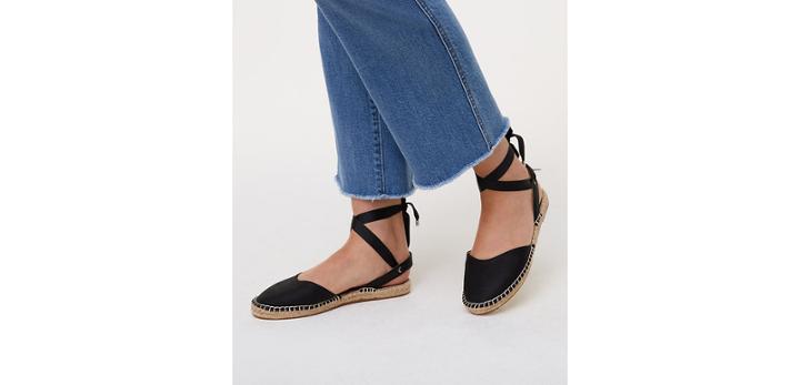 Loft Ankle Tie Espadrille Flats