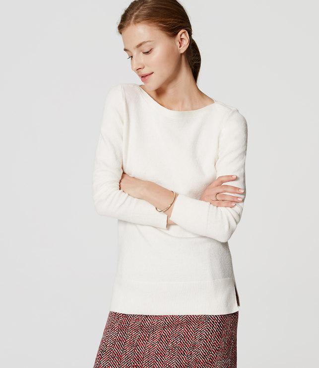 Loft Boatneck Tunic Sweater