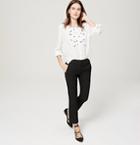 Loft Bi-stretch Kick Crop Pants In Marisa Fit