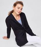 Loft Drop Shoulder Tie Waist Cardigan