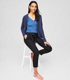 Loft Slim Tie Waist Pants In Julie Fit