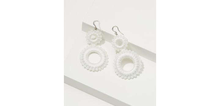 Loft Thread Wrapped Drop Earrings