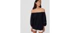 Loft Circle Lace Off The Shoulder Top
