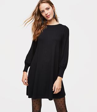Loft Blouson Swing Dress