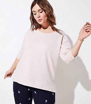 Loft Plus Swing Sweatshirt