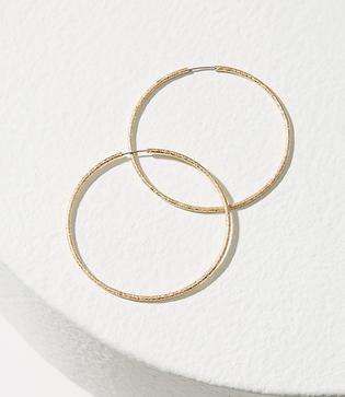 Loft Twist Hoop Earrings