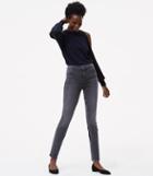 Loft Denim Performance Leggings In Vivid Grey Wash