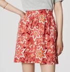 Loft Fiesta Floral Stroll Skirt