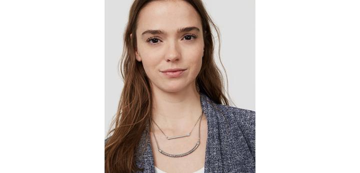 Loft Twist Layered Necklace