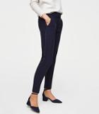 Loft Slim Ribbon Trim Pants In Julie Fit