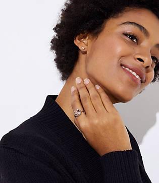 Loft Pave Gem Ring