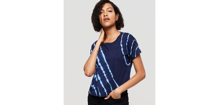Loft Lou & Grey Tie Dye Softserve Cotton Tee