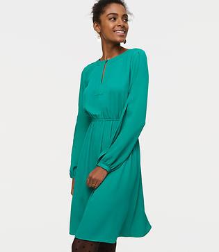 Loft Keyhole Dress